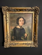 Dipinto inglese nobildonna xix - inglese,