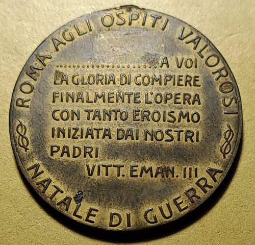 Medaglia commemorativa natale - medaglia,