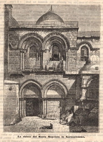Stampa antica basilica - stampa,