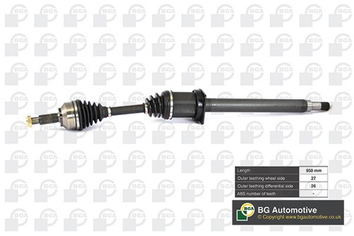 Albero motore bga - bga, ds3300r