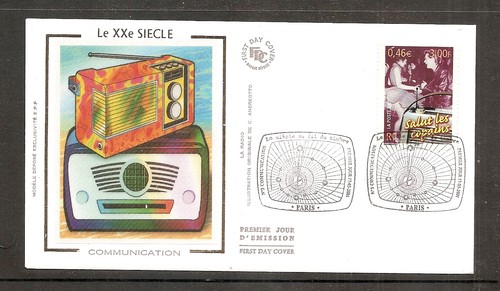 Francia 2001 sg3710d seta fdc - 2001,