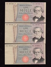 X UNA MILLE 1000 LIRE VERDI II° TIPO REPUBBLICA ITALIANA