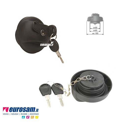 Tappo carburante vite - tappo,