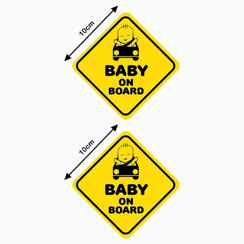 Kit adesivi baby board - baby, on