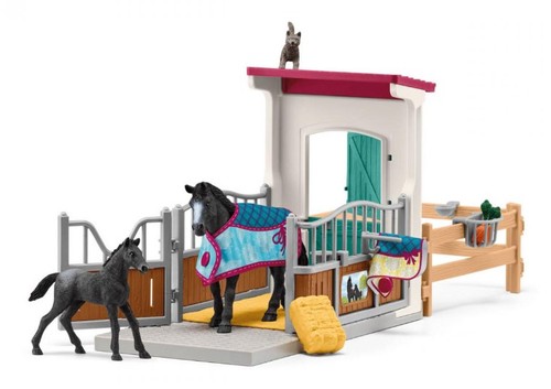 Schleich box per cavalli - schleich, con