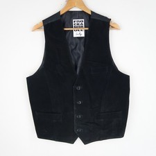 Gilet gilet vintage in pelle