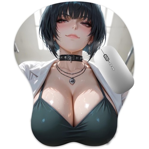Tappetino per mouse oppai - tappetino, 3d