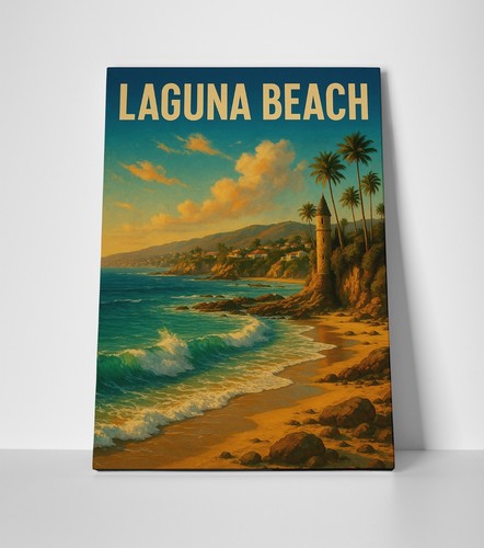 Poster tela laguna beach - poster, o