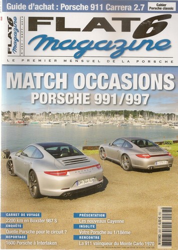 Flat 283 porsche 997 - flat, 6