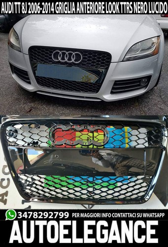 Griglia anteriore nera audi - griglia, tt