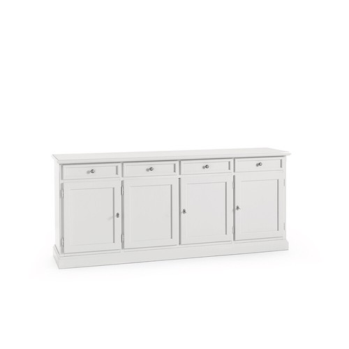 Credenza bianca arte povera - arte,