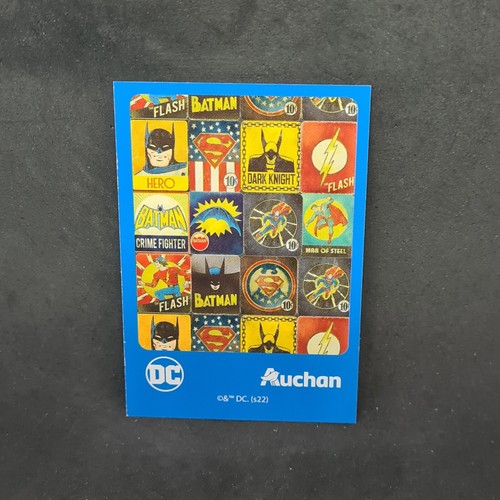 Carte comics super héros - carte, dc