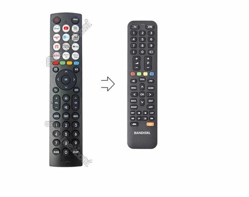 Telecomando ricambio per tv - telecomando, di