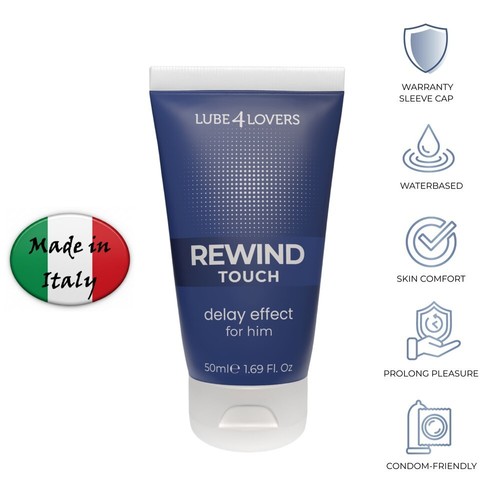 Ritardante uomo gel rewind - gel,