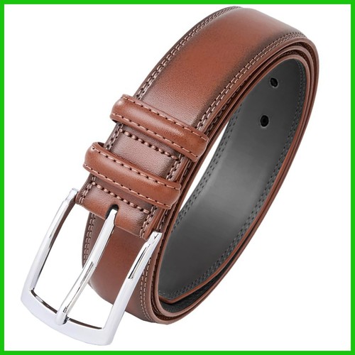 Cintura pelle marrone cuoio - pelle,