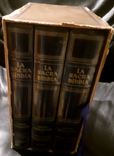 LA SACRA BIBBIA - 3 VOLUMI COMPLETA - UTET - 1964 (AL11)