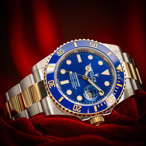 Rolex submariner date bicolore - rolex,