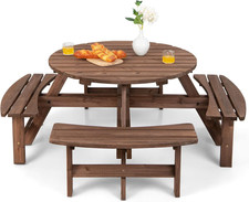 Set Tavolo Da Giardino Con 4