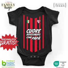 body neonato PERSONALIZZABILE