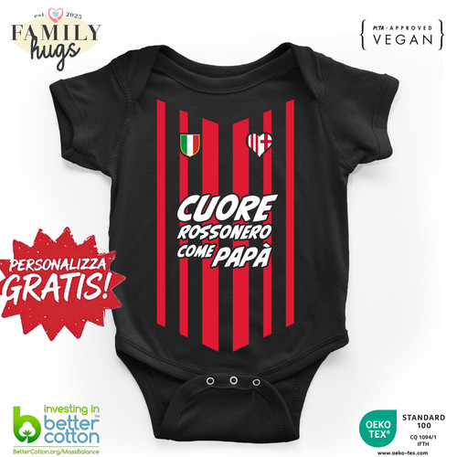 Body neonato personalizzabile - neonato,