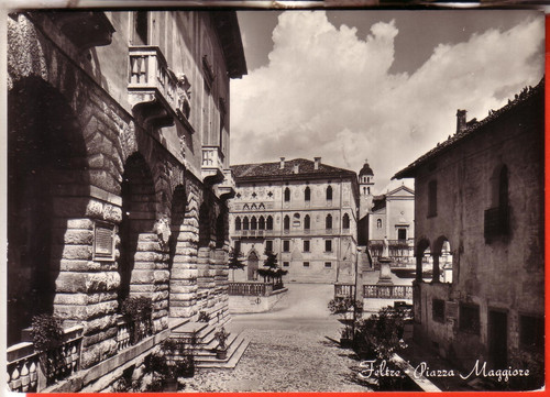 Cartolina feltre n - feltre, b/n