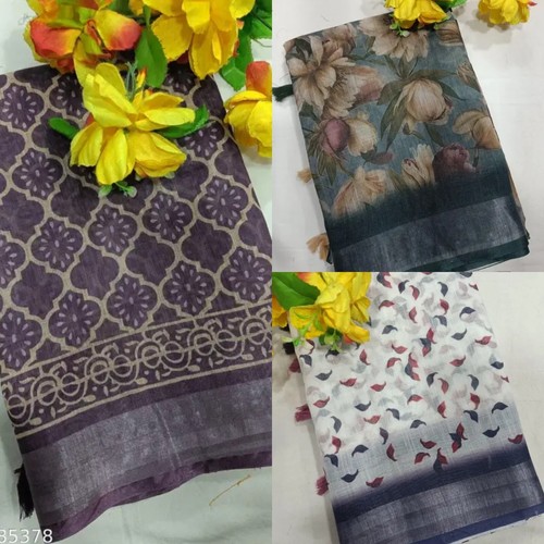 Sari donna eleganti stampa