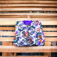 Vintage 80/90S giacca tracktop ciclista antivento taglia V(veste una  M)