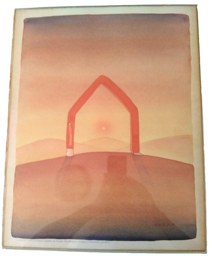 Quadro michel folon - michel, la