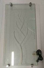 Termoarredo Elettrico in Vetro Con Termostato Telecomandato