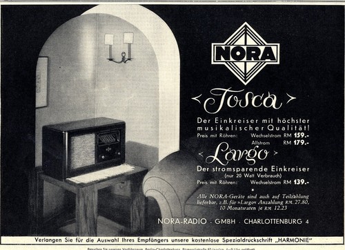Nora radio circuito - radio,