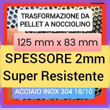 Lamiera forata acciaio inox  x