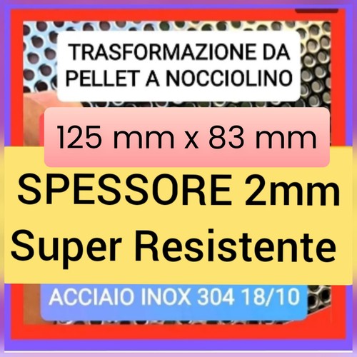 Lamiera forata acciaio inox x - acciaio,