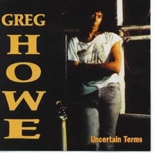 CD Greg Howe Uncertain Terms