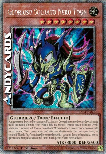 Glorioso soldato nero - glorioso,