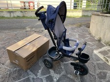 Kinderkraft AVEO Triciclo Bambini Dai 9 Mesi Fino 25 Kg, Passeggino Con Maniglio