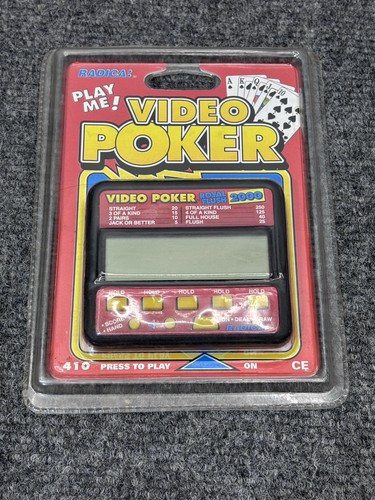 Radica video poker 410 - video,