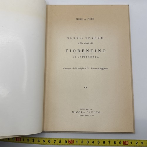 Saggio storico fiorentino - saggio,