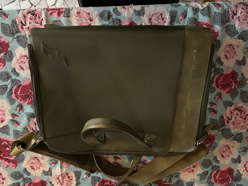 Borsa porta piquadro verde - pc,