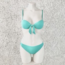 CALZEDONIA BIKINI MODELLO COBEY COPPA PREFORMATA BRASILIANA TIFFANY AZZURRO