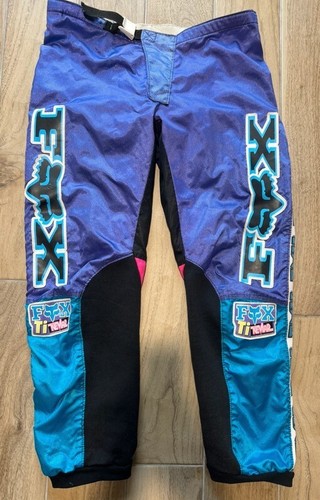1993 rare fox racing pants - racing,