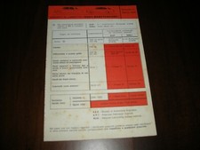 ALFA ROMEO ALLEGATO VARIANTE "