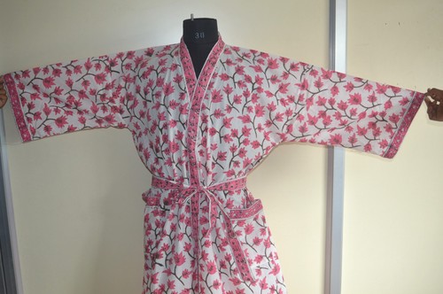 Abito pigiama kimono lungo