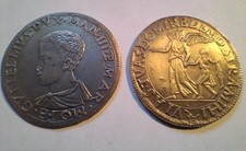 Riproduzione in argento 835 di