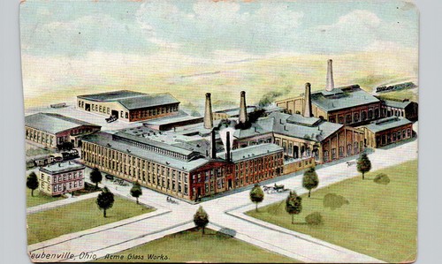 Acme glass works steubenville - glass,