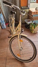 BICI DONNA 26" VINTAGE LUNA F.LLI SCHIANO BEIGE USATA UNA SOLA VOLTA 