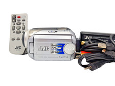 JVC GZ-MG21 Everio Hard Disk Videocamera HDD Scheda SD Ibrida PAL - Argento GZ-MG21EK