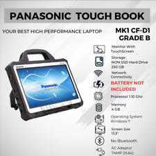 PANASONIC TOUGHBOOK MK1 CF-D1 DIAGNOSTICA TABLET RAM 4 GB 250 GB NON SSD grado C