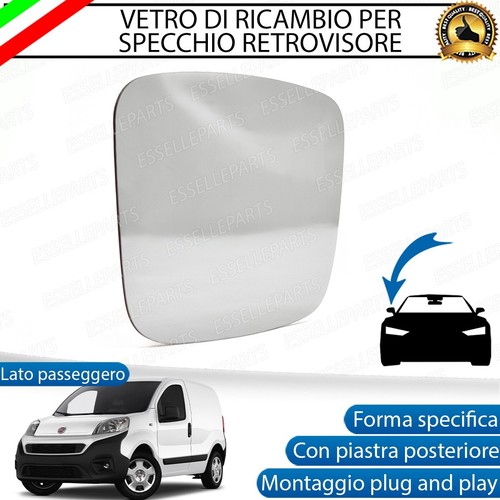 Specchietto fiat fiorino - fiat, vetro
