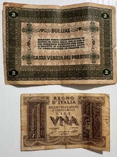 Banconote 1 Lira Del Regno