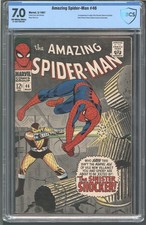 Amazing Spider-Man #46 CBCS 7.0 Origin e prima app. The Shocker Marvel 1967